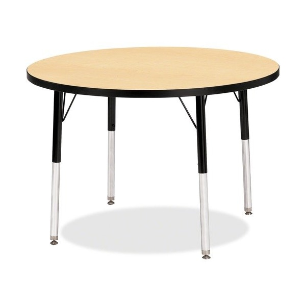 Jonti-Craft TABLE, ACTIVITY, 36inRND, MP/BK JNT6488JCA011 - main